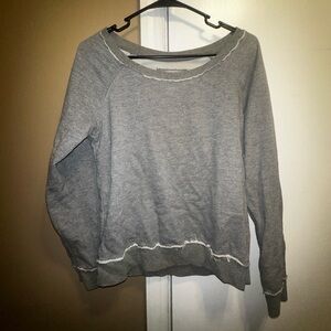 Loose neck sweater